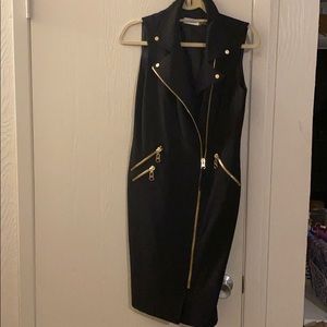 Calvin Klein Exposed Zipper Dress